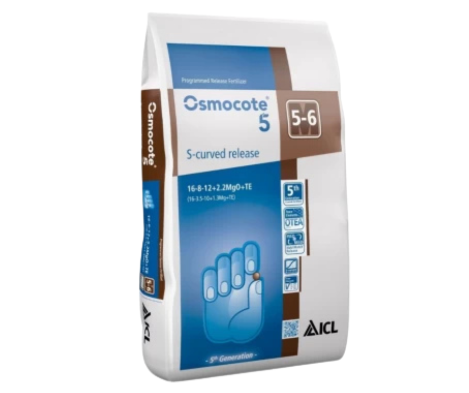 Osmocote 5 S-Curved 16+08+12+2MgO+TE