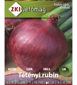 Seminte de ceapa Tetenyi Rubin ZKI